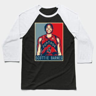 Toronto Raptors Scottie Barnes Baseball T-Shirt